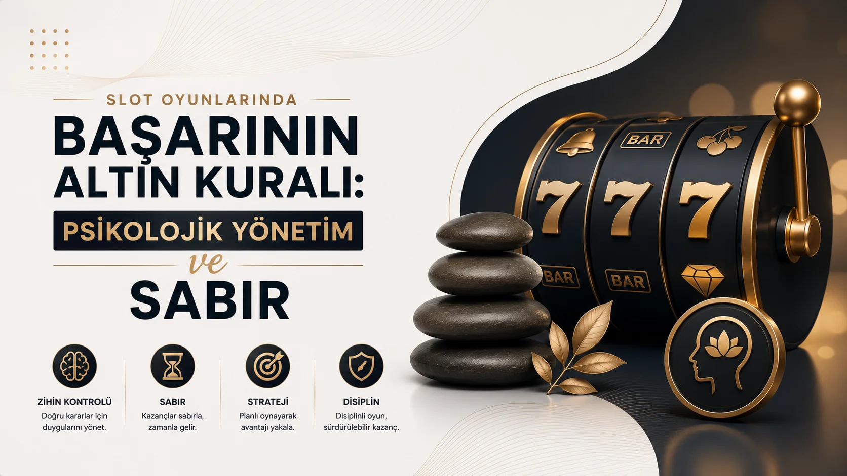 Slot Oyunlarında Başarının Altın Kuralı: Psikolojik Yönetim ve Sabır
